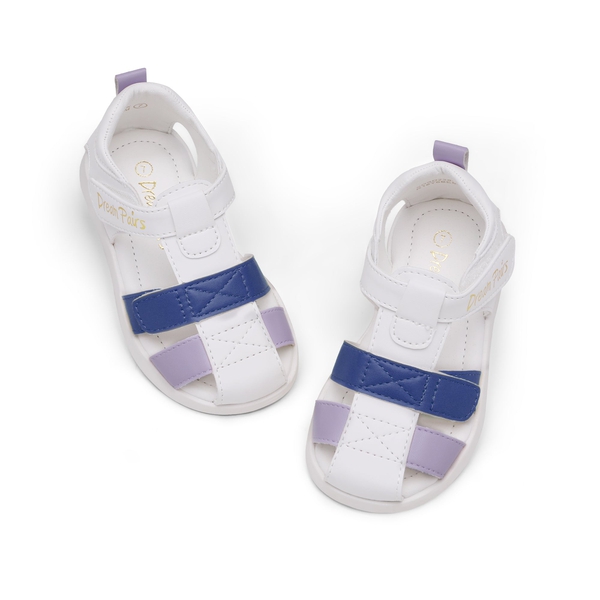 Boys & Girls Closed Toe Sandals - NAVY PURPLE - 5